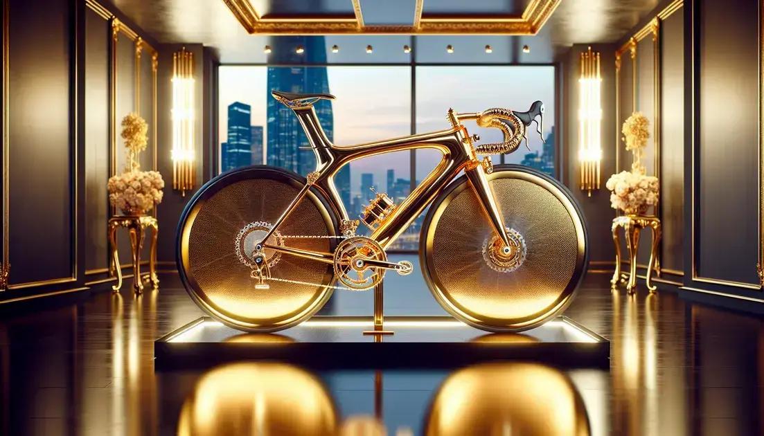 A Bicicleta Mais Cara do Mundo: Conheça o Modelo Luxuoso