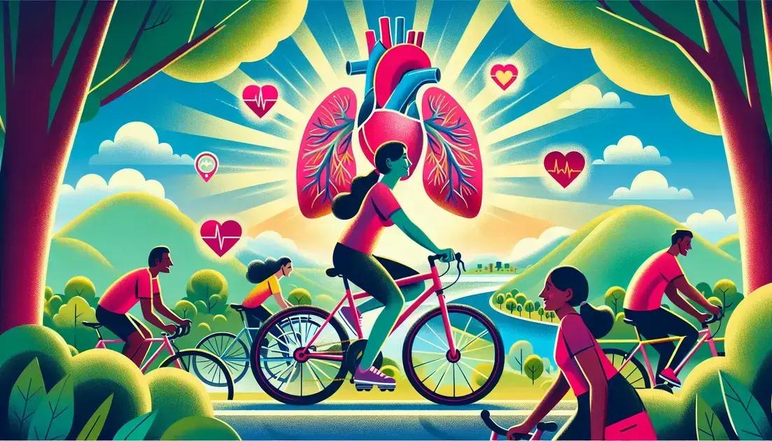 
Benefícios Cardiorrespiratórios: Como a Bicicleta Melhora a Saúde do Coração e Pulmões