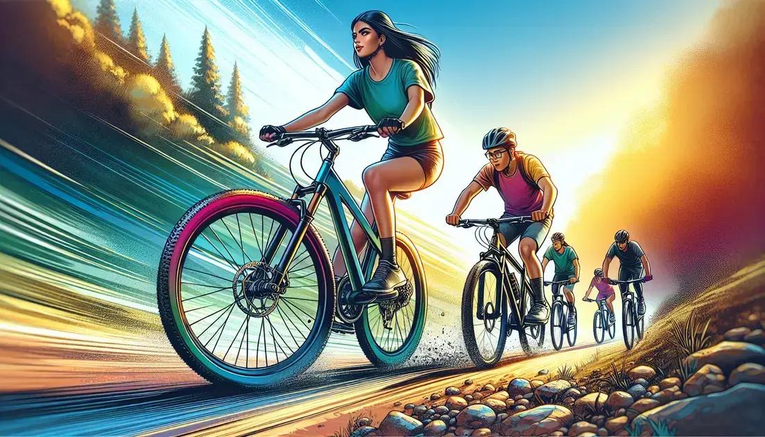 
Como o Tamanho do Aro Afeta a Experiência de Pedalar