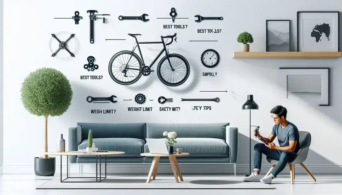 
FAQ: Perguntas Frequentes Sobre Como Pendurar Bicicleta na Parede